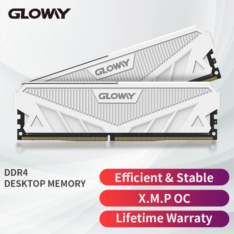 Mémoire RAM DDR4 16GB (2 x 8GB) 3200MHz Gloway – Augmentez vos capacités de jeu