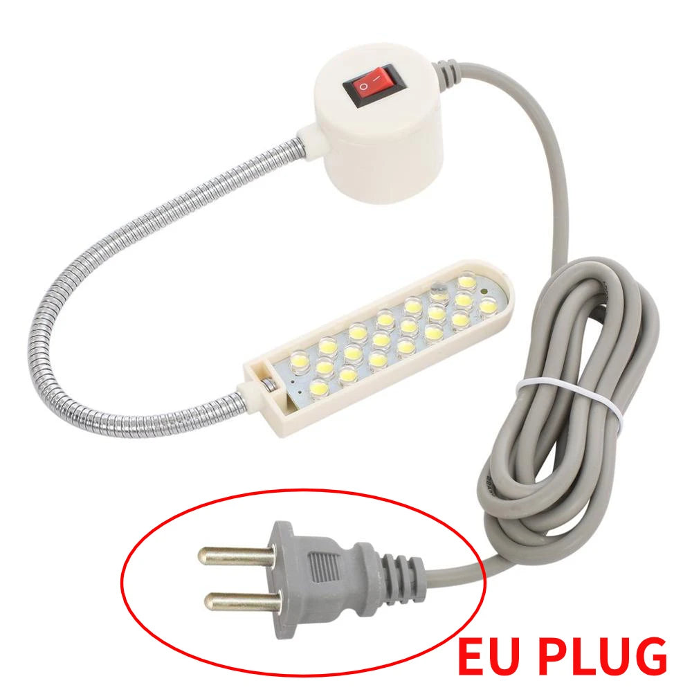 Lampe d&rsquo;éclairage LED flexible pour machine à coudre industrielle