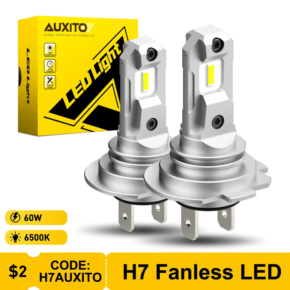 Ampoules LED H7 AUXITO – Éclairez vos trajets avec style et sécurité