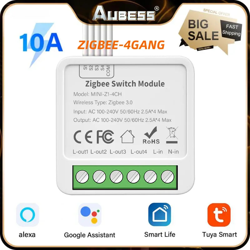 Interrupteurs Intelligents Zigbee – La solution ultime pour une maison connectée