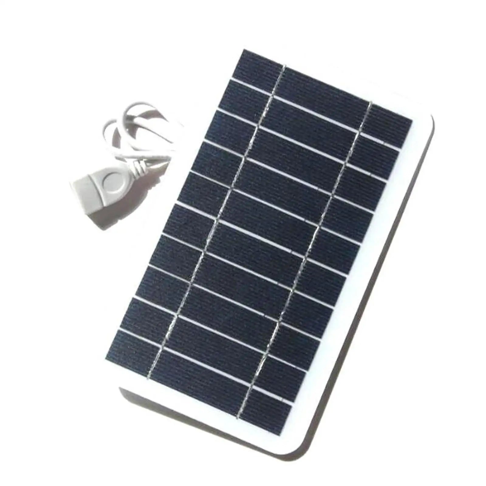 Panneau Solaire Portable 5V 2W – Chargeur USB pour Camping et Utilisation Quotidienne