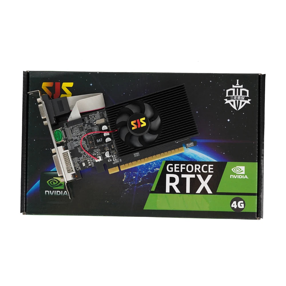 Carte Graphique SJS GeForce GT730 4GB DDR3 – La puissance au bout des doigts