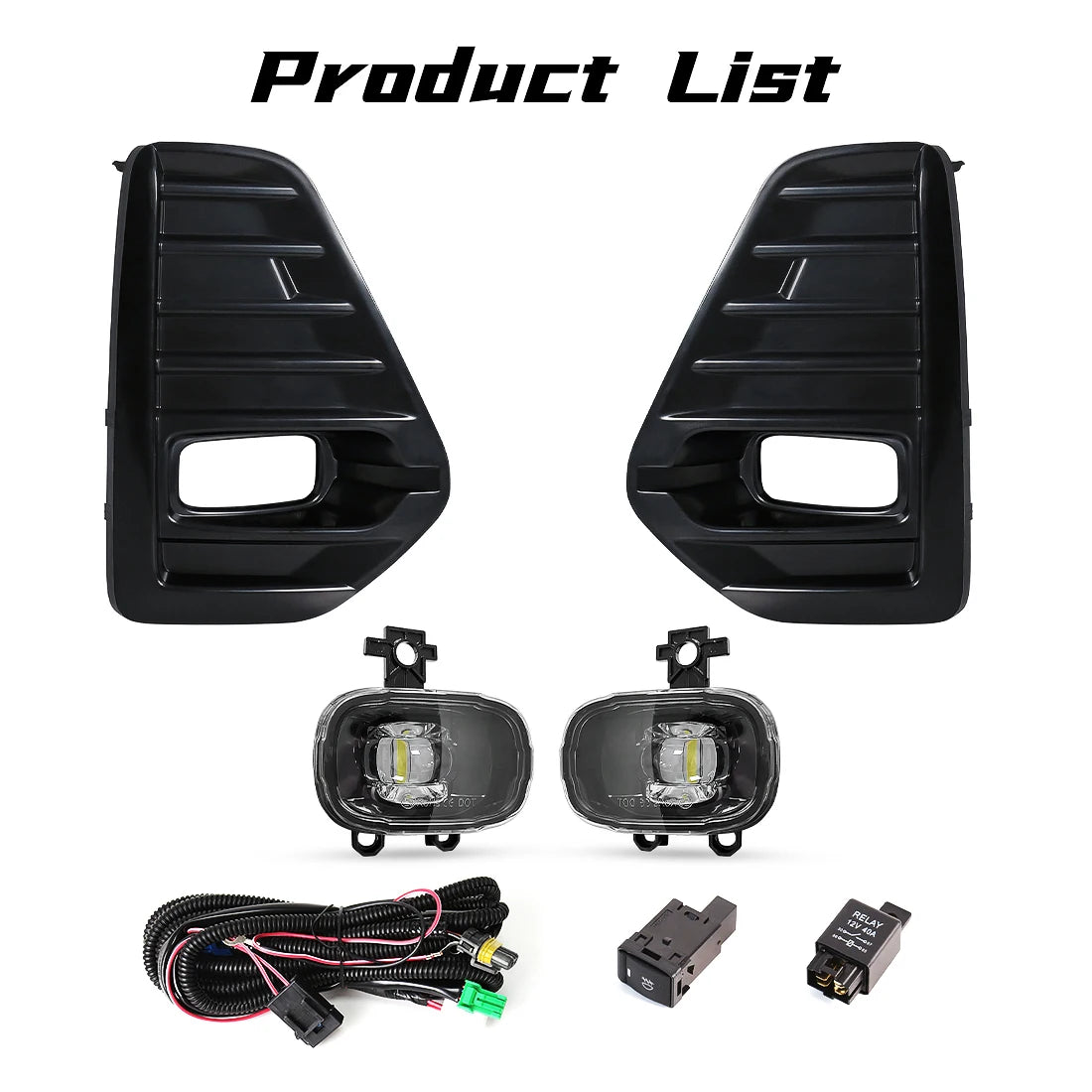 Phares antibrouillard à LED pour Nissan Kicks 2021-2022