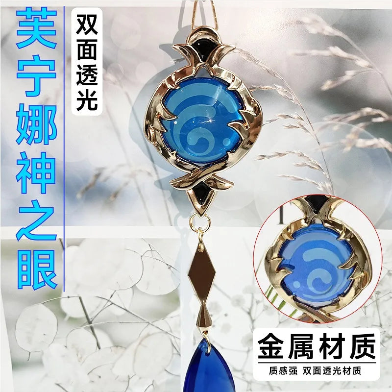 Porte-clés Pendentif Hydro – Cosplay Genshin Impact