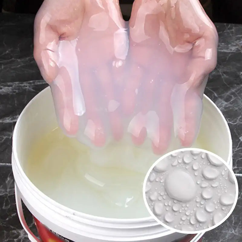 Adhésif Étanche Transparent – Scellant Imperméable pour Murs