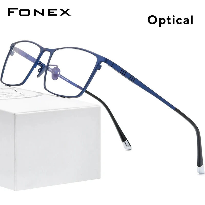 Monture de Lunettes en Titane pour Hommes – FONEX