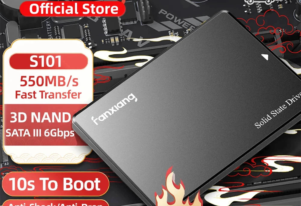 SSD SATA Interne Fanxiang S101/S102 Pro/S109 – Performances et Fiabilité